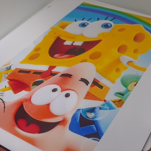 NEW! SPONGEBOB & PATRICK 8.5x11 ULTRA PREMIUM GLOSSY COLOR ART REPRINT POSTER!🙂 - Picture 5 of 8